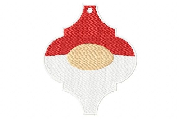 A Designer's Review of Christmas Gnome Key Fob Arabesque Embroidery