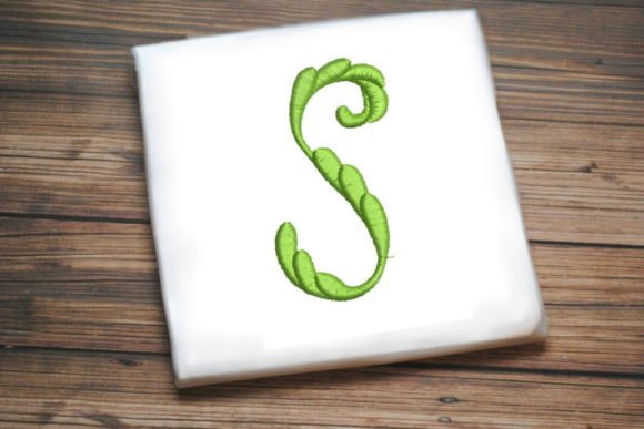 A Designer's Review of the Decorative Green Leaf Embroidery Element