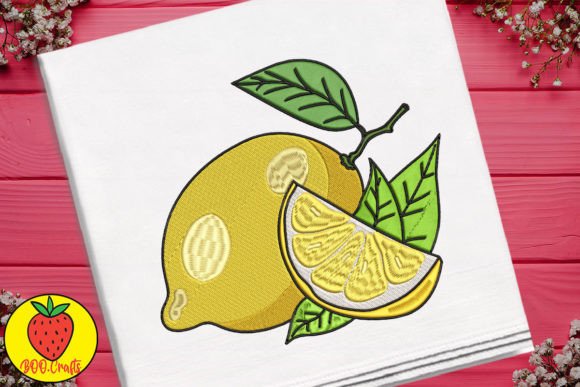 A Professional's Take on Cute Lemon and Leaves