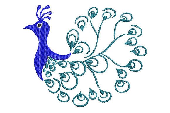 A Review of the Beautiful Peacock Tail Embroidery Design