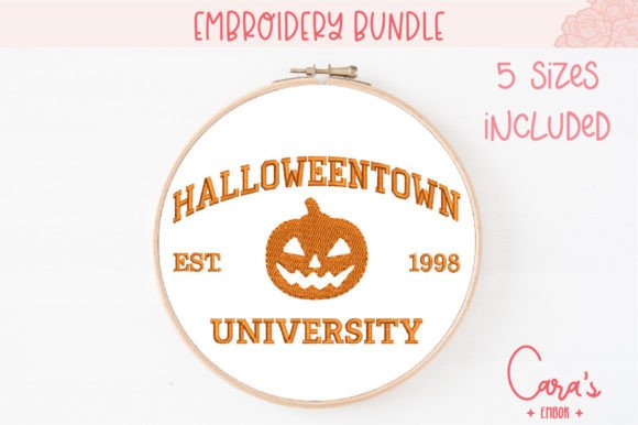 Halloweentown Embroidery: A Designer's Review for Holiday Selling